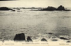 VINTAGE POSTCARD Island of Brehat Ar Leon Mor