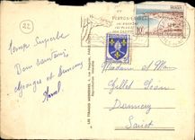 MODERN CARD Island of Brehat the Closed Port