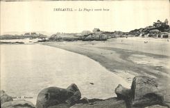 CPA Tregastel La Plage a Maree Basse