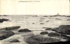 CPA Tregastel La Rade