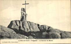 CPA Tregastel Le Sauveur du Monde