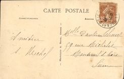 CPA Tregastel Le Tirebouchon Rocher Momumental pres de la Greve Blanche