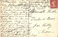 VINTAGE POSTCARD Cambo Arnaga House D Edmond Rostand the Terrace