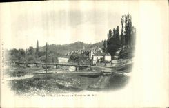 VINTAGE POSTCARD View of Tardets