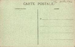 CPA Biarritz Vague au Rocher de la Vierge