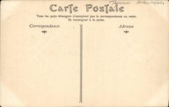 VINTAGE POSTCARD Pau Court D Honor of the Castle