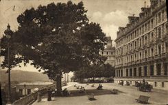 VINTAGE POSTCARD Pau L Hotel of France