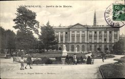 CPA Bordeaux Jardin de la Mairie Enfants