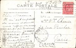 CPA Bordeaux Eglise St Croix