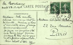 CPA Bordeaux Monument des Girondins et les Quinconces