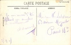 CPA Bordeaux Le Pont et la Ville prise de la Tour Saint Michel