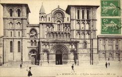 CPA Bordeaux L Eglise Sainte Croix