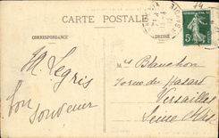 VINTAGE POSTCARD Chamonix the Bad Step and Sea of Ice