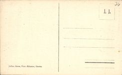 VINTAGE POSTCARD Chamonix Sea of Ice and L Hotel of Montenvers Alpinism