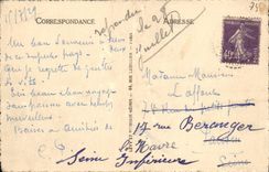 VINTAGE POSTCARD Chamonix L Switches Thickly