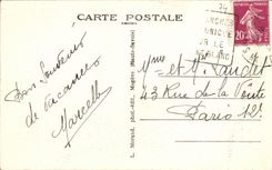 CPA Chamonix Mont Blanc Les Bossons