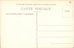 CPA Chamonix Mont Blanc la chaine des aiguilles et le Mont Blanc vus de la Flegere