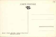 VINTAGE POSTCARD Chamonix Mont Blanc the Collar of and the Chain of Mont Blanc