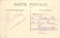 VINTAGE POSTCARD Charousse Passy and Mont Blanc
