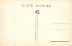 VINTAGE POSTCARD Chamonix Mont Blanc Cascade of the Dart Road of Let us work