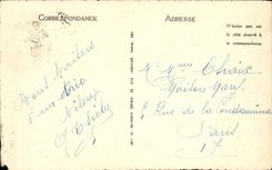 VINTAGE POSTCARD Chamonix Mont Blanc Sea Of Ice And Large Jorasses