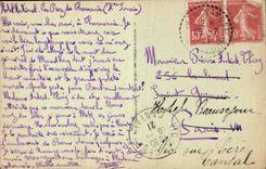 VINTAGE POSTCARD Chamonix in Winter the Falls of Dioeaz has Servoz