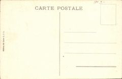 VINTAGE POSTCARD Chamonix the Summit of Mont Blanc and Rocks Red