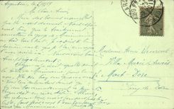 CPA Chamonix Les Aiguilles vues de la Flegere