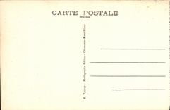 VINTAGE POSTCARD Chamonix Mont Blanc Village and Glacier of Let us work