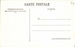 VINTAGE POSTCARD Chamonix the Mont Blanc Seen of Sallanches