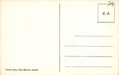 VINTAGE POSTCARD Chamonix Mont Blanc Needles of Charmoz and Blaitiere