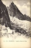 VINTAGE POSTCARD Chamonix Switches and Glacier of the Giant