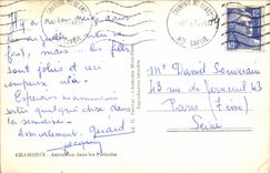 VINTAGE POSTCARD Chamonix Climbing in Periades