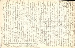 CPA Chamonix Mont Blanc Mer de glace vue de le la Flegere 