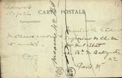 VINTAGE POSTCARD Chamonix Glacier of the Giant of the Giant or Tacul