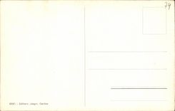 VINTAGE POSTCARD Chamonix the Mont Blanc Seen Of Geneva