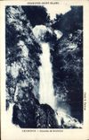 VINTAGE POSTCARD Chamonix Cascades of Blaitiere
