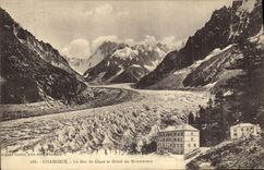 CPA Chamonix La Mer de Glace et Hotel du Montenvers