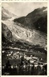 VINTAGE POSTCARD Massive of Mont Blanc Argentiere and its Glacier