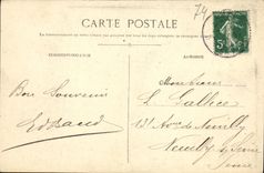 VINTAGE POSTCARD Samoens View