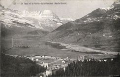VINTAGE POSTCARD Sallanches Fayet and the Valley