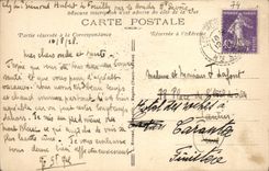 CPA Les Houches Viaduc Sainte Marie