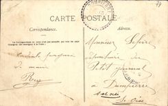 CPA Thones Le Chateau et Mont Lachat