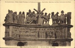 CPA Plougastel Daoulas Calvaire Cote Sud