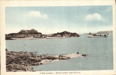 CPA L Arcouest Embarcadere pour Brehat