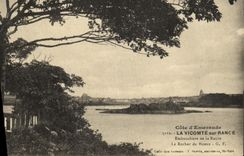 CPA Cote d Emeraude La Vicomte sur Rance Embouchure de la Rance
