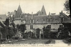 CPA Plestin Les Greves Chateau de Lesmaes Facade Sud