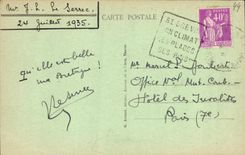 VINTAGE POSTCARD Holy Brevin Pines Rocks of the Punch