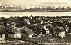 CPA Colombier Vue Generale et Jes AlpesM