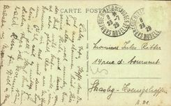 VINTAGE POSTCARD Sarregumines View